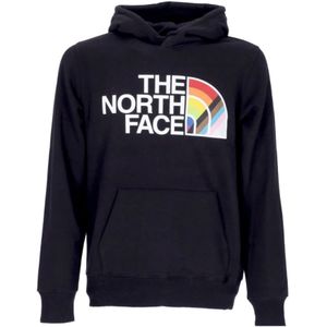 The North Face, Pride pullover hoodie Zwart, Heren, Maat:S