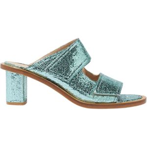 Scarosso, Kristy Sandalen Groen, Dames, Maat:38 EU