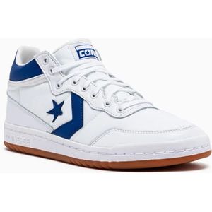 Converse, Schoenen, Heren, Wit, 42 1/2 EU, Katoen, Fastbreak Pro Sage Skateboarding Sneakers