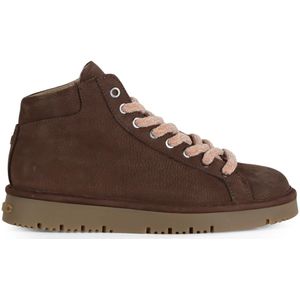 Panchic, Schoenen, Dames, Bruin, 38 EU, Leer, Veterschoen Nubuck Laars