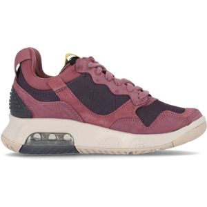 Jordan, Schoenen, Heren, Paars, 36 1/2 EU, Suède, Lichte Dames Lage Sneaker Mulberry/Goud/Paars