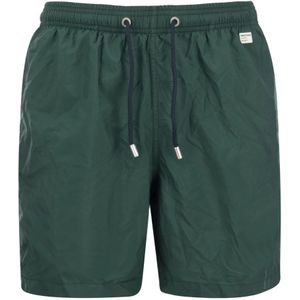 MC2 Saint Barth, Badkleding, Heren, Groen, XL, Polyester, Lichtgewicht Beach Boxer Shorts van Sneldrogende Stof