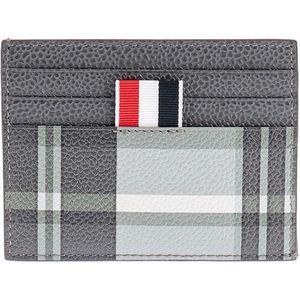 Thom Browne, Accessoires, Heren, Grijs, ONE Size, Wallets Cardholders