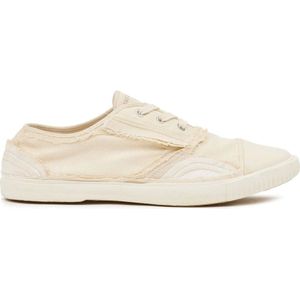 Maison Margiela, Schoenen, Heren, Beige, 41 EU, Katoen, Beige Inside Out Sneakers