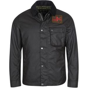 Barbour, Jassen, Heren, Zwart, L, Steve Mc Queen Workers Wax Jack