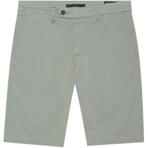 Antony Morato, Korte broeken, Heren, Groen, W32, Katoen, Sage Green Bermuda Shorts