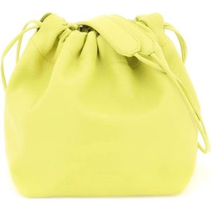 Jil Sander, Tassen, Dames, Groen, ONE Size, Leer, Handbags