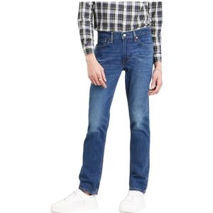 Levi's, Jeans, Heren, Blauw, W33, Slim Fit Ripped Jeans