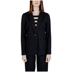 Street One, Blazers Zwart, Dames, Maat:2XL