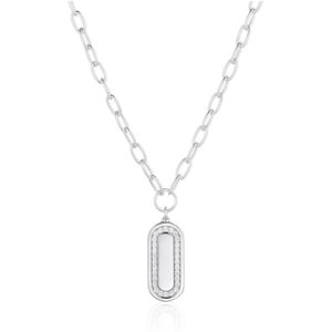 Sif Jakobs Jewellery, Capizzi Grande Ketting Grijs, Dames, Maat:ONE Size