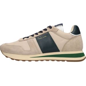 PS By Paul Smith, Schoenen, Heren, Beige, 42 EU, Suède, Beige Suède Lage Sneaker