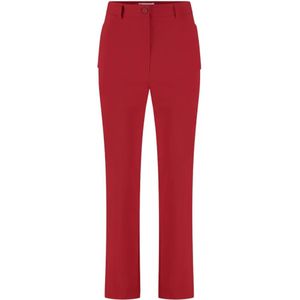 Jane Lushka, Broeken, Dames, Rood, L, Technische Jersey Broek | Rood