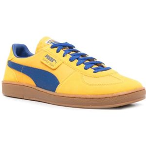 Puma, Schoenen, Heren, Geel, 40 EU, Leer, Parma Super Team Sneaker