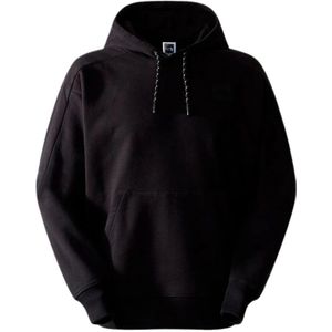 The North Face, Zwarte TNF hoodie Zwart, Heren, Maat:S