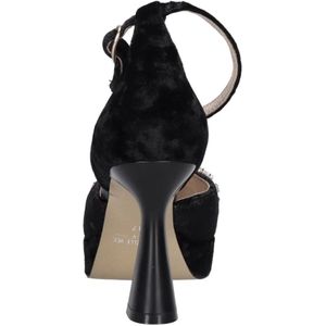 Emanuelle Vee, Schoenen, Dames, Zwart, 37 EU, Leer, Zwart