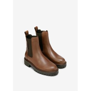 Marc O'Polo, Schoenen, Dames, Bruin, 42 EU, Leer, Chelsea boot