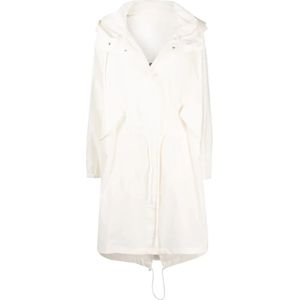 Jil Sander, Trench Coats Beige, Dames, Maat:M