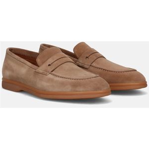 Fabi, Schoenen, Heren, Beige, 40 EU, Suède, Klassieke Beige Suède Mocassin