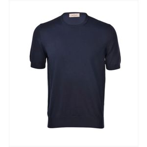 Gran Sasso, Tops, Heren, Blauw, 3Xl, Katoen, T-Shirts