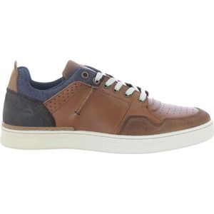 Bullboxer, Herenschoenen Cognac Leer Bruin, Heren, Maat:43 EU