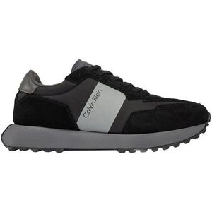 Calvin Klein, Schoenen, Heren, Zwart, 44 EU, Zwarte Urban Style Sneakers