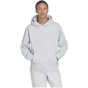 Adidas, Sweatshirts & Hoodies, Heren, Grijs, L, Stijlvolle Contempo Hoodie voor Mannen