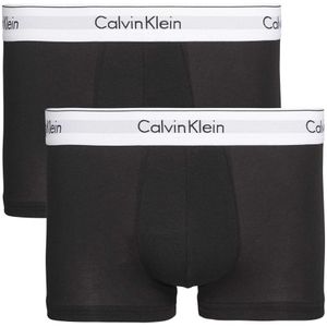 Calvin Klein, Ondergoed, Heren, Zwart, S, Leer, Laaggetailleerde Logo Boxershorts