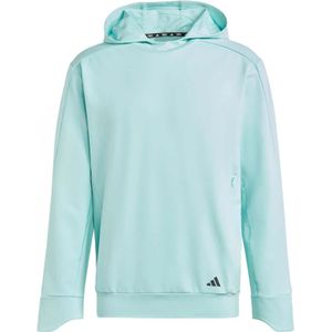 Adidas, Sweatshirts & Hoodies, Heren, Blauw, M, Yoga Trainings Hoodie