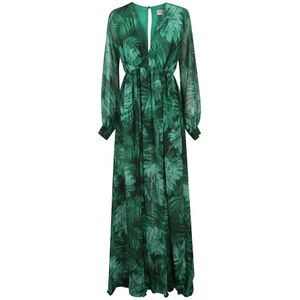 Ermanno Scervino, Maxi Kleedjes Groen, Dames, Maat:S