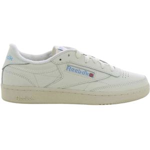 Reebok, Lichtblauw Club C 85 Damesschoenen Beige, Dames, Maat:38 1/2 EU