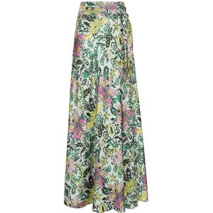 Diane Von Furstenberg, Maxi Skirts Veelkleurig, Dames, Maat:L