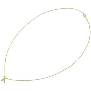 Tiffany & Co. Pre-owned, Pre-owned Yellow Gold necklaces Geel, Dames, Maat:ONE Size