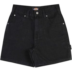 Dickies, Korte broeken, Dames, Zwart, W29, Denim, Denim Shorts