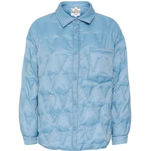 Saint Tropez, Jassen, Dames, Blauw, L, Gewatteerde Windward Blue Jas