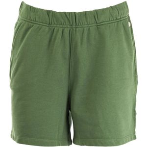 Sun68, Korte broeken, Heren, Groen, L, Katoen, Dames Salie Groene Shorts Outlet Prijs