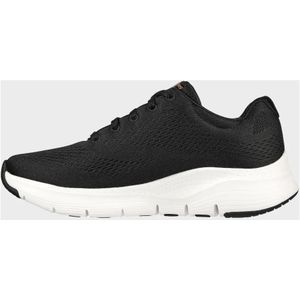 Skechers, Schoenen, Dames, Zwart, 38 1/2 EU, Ademende Mesh Dames Sportschoen