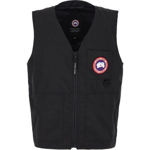 Canada Goose, Jassen, Heren, Zwart, M, Polyester, Stijlvolle Piumini Jassen voor de Winter