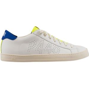 P448, Casual Sneakers F23John-M Wit, Heren, Maat:42 EU