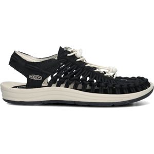 Keen, Schoenen, Dames, Zwart, 42 EU, Casual Zwarte Canvas Sneakers