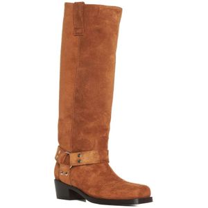 Paris Texas, Schoenen, Dames, Bruin, 38 EU, Suède, Roxy Tall Boot