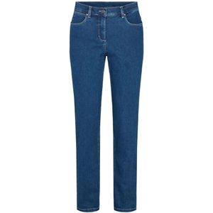 LauRie, Jeans, Dames, Blauw, 5Xl, Katoen, Slim-fit Jeans