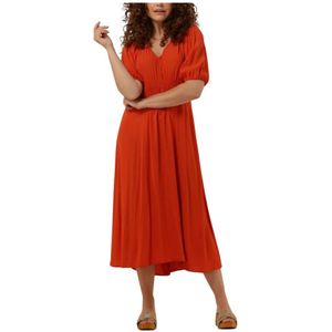 Modström, Kleedjes, Dames, Oranje, XS, Dames Jurken Ravenmd Long Dress