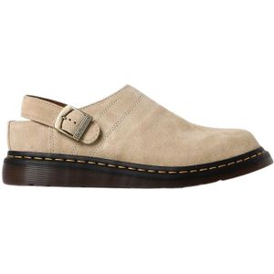 Dr. Martens, Schoenen, Heren, Beige, 43 1/2 EU, Suède, Beige Suède Muiltjes Sandalen