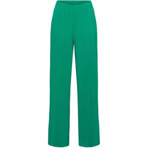 &Co Woman, Broeken, Dames, Groen, M, Polyester, Wijde Groene Broek