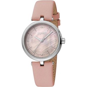 Esprit, Accessoires, Dames, Grijs, ONE Size, Zilveren Damesmode Horloge