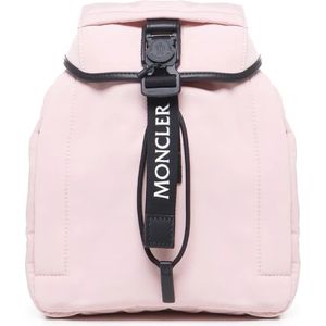 Moncler, Tassen, Dames, Roze, ONE Size, Nylon, Backpacks
