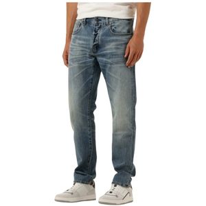 Butcher of Blue, Jeans, Heren, Blauw, W31 L32, Vintage Loose Fit Jeans