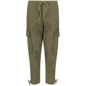 Greg Lauren, Cropped Broeken Groen, Heren, Maat:M