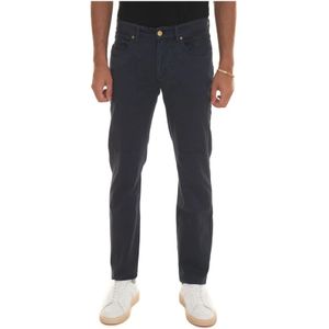 Jeckerson, Jeans, Heren, Blauw, W36, Katoen, Slim Fit 5-Pocket Broek