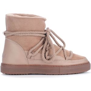 Inuikii, Schoenen, Dames, Beige, 40 EU, Suède, Bruine Suède Sneaker Boot